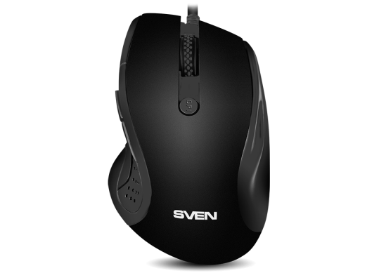 Mouse Wired SVEN RX-113, USB+PS/2, 5+1 buttons, 1,5m, black RX-113