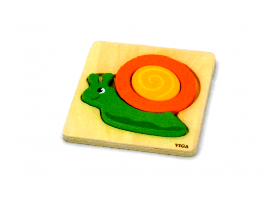 Puzzle din lemn Melc 59931