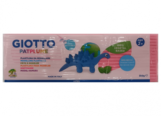Plastilina Giotto Patplume 350g Roz F51010900