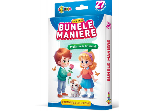27 de cartonase educative. Bunele maniere PD2730